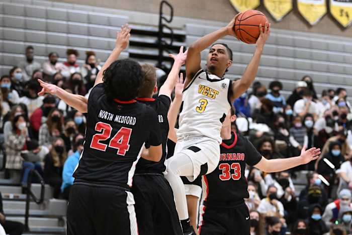 Roosevelt North Medford boys basketball Leon Neuschwander 52
